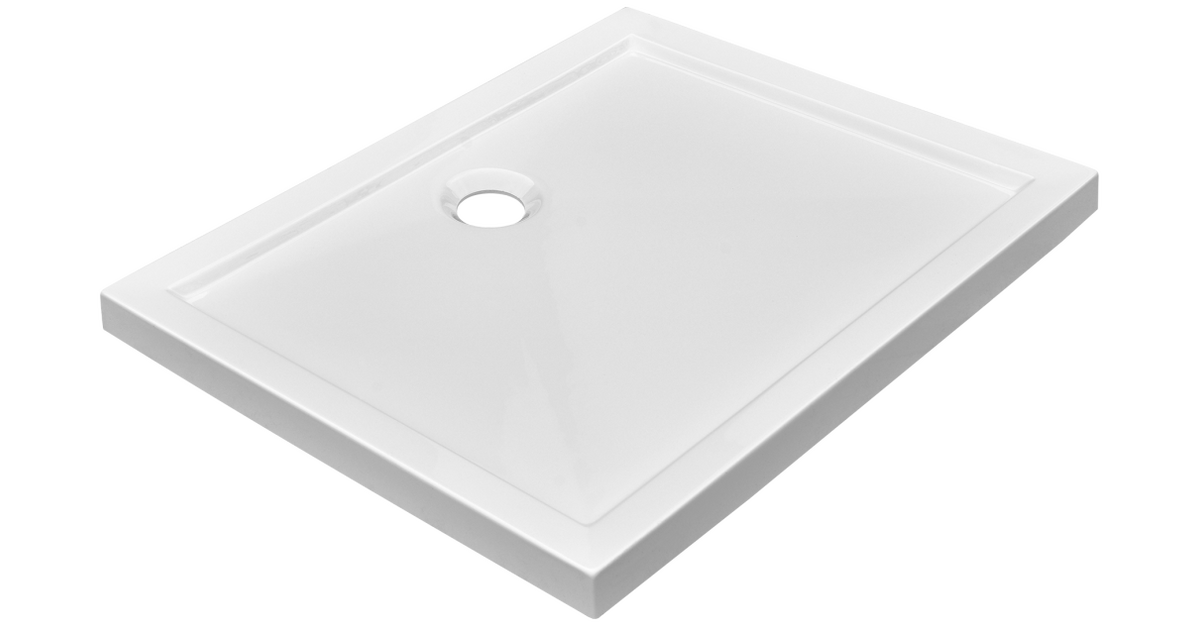 Atrium Tevere brodzik prostokątny niski 100x90cm QA7-90 - Atrium24.pl